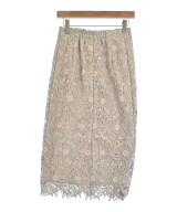 Couture brooch（クチュールブローチ）ロング・マキシ丈スカート ベージュ サイズ:38(M位) レディース/2200623056059