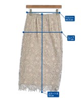 Couture brooch（クチュールブローチ）ロング・マキシ丈スカート ベージュ サイズ:38(M位) レディース/2200623056059