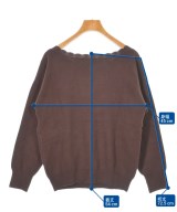 Couture brooch（クチュールブローチ）ニット・セーター 茶 サイズ:38(M位) レディース/2200623056073