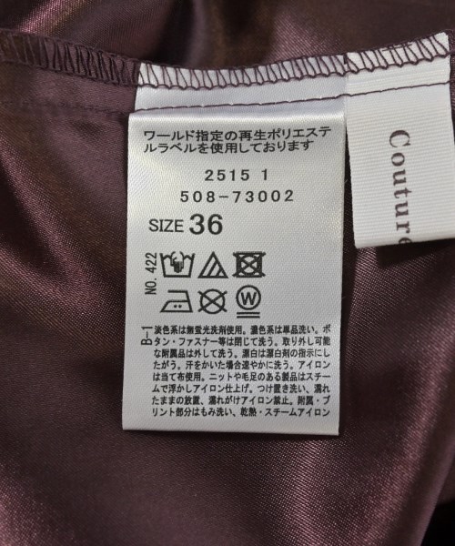 Couture brooch（クチュールブローチ）ロング・マキシ丈スカート 赤 サイズ:36(S位) レディース/2200620992923