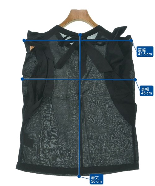 Couture brooch（クチュールブローチ）ブラウス 黒 サイズ:38(M位) レディース/2200629383036