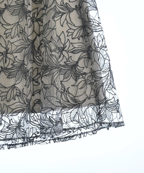 Couture brooch（クチュールブローチ）ひざ丈スカート グレー サイズ:38(M位) レディース/2200629383067