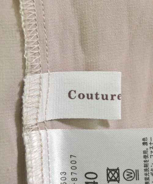 Couture brooch（クチュールブローチ）ブラウス ピンク サイズ:40(M位) レディース/2200640371036