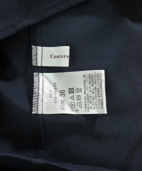 Couture brooch（クチュールブローチ）ブラウス 紺 サイズ:36(S位) レディース/2200632771110