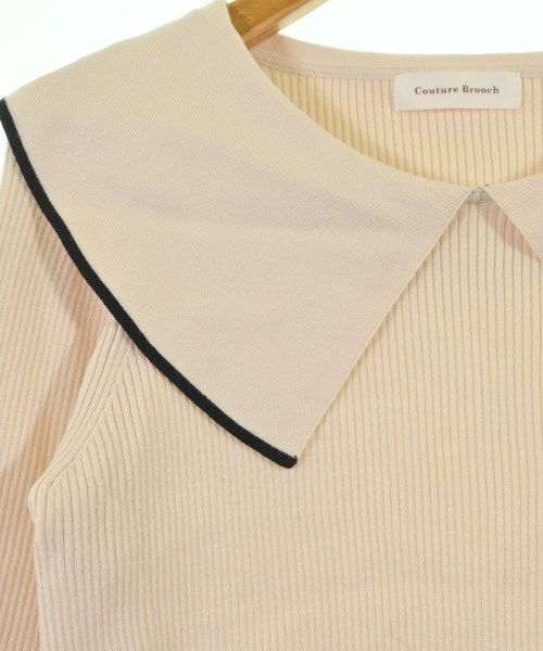 Couture brooch（クチュールブローチ）ニット・セーター ベージュ サイズ:38(M位) レディース/2200617153085