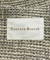 Couture brooch（クチュールブローチ）ノーカラージャケット 黒 サイズ:36(S位) レディース/2200614806021