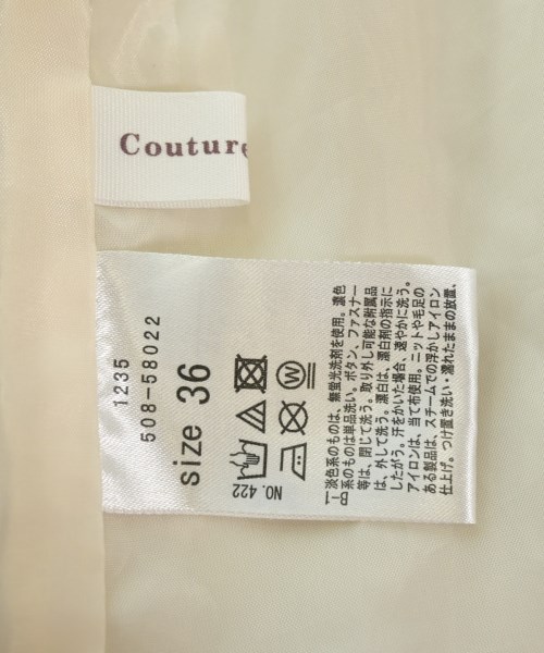 Couture brooch（クチュールブローチ）ワンピース ベージュ サイズ:36(S位) レディース/2200614806045