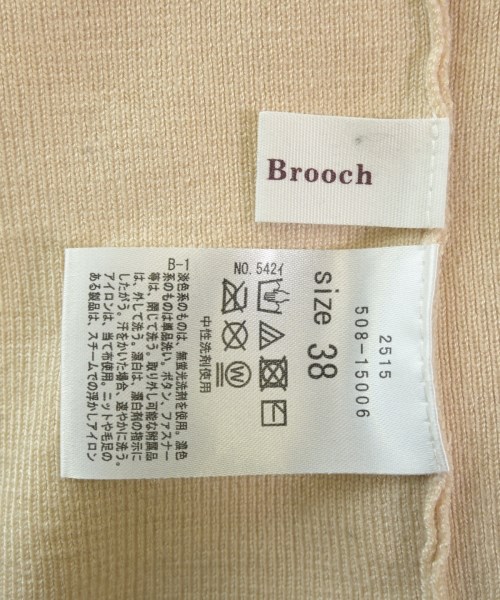 Couture brooch（クチュールブローチ）ニット・セーター ピンク サイズ:38(M位) レディース/2200614806076