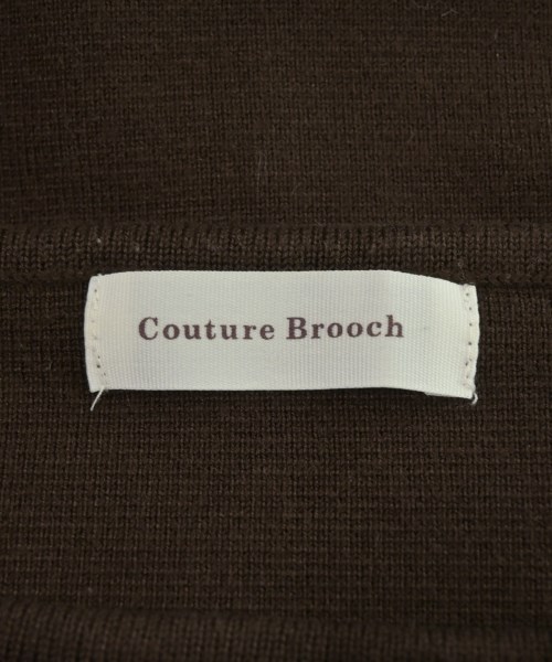 Couture brooch（クチュールブローチ）ニット・セーター 茶 サイズ:38(M位) レディース/2200615647166
