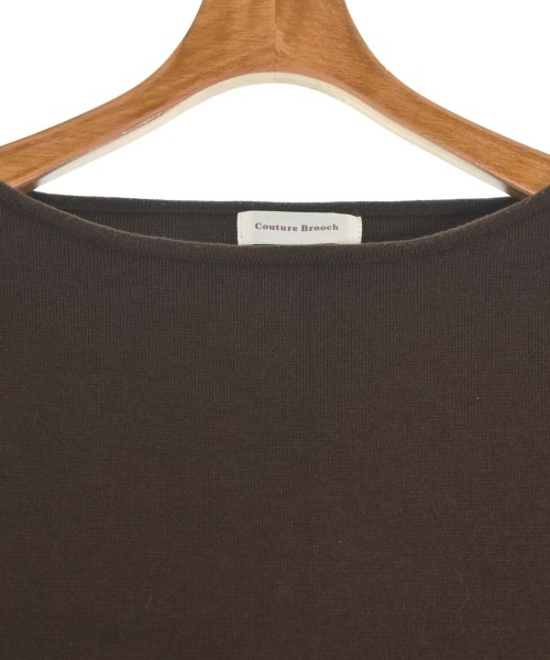 Couture brooch（クチュールブローチ）ニット・セーター 茶 サイズ:38(M位) レディース/2200615647166