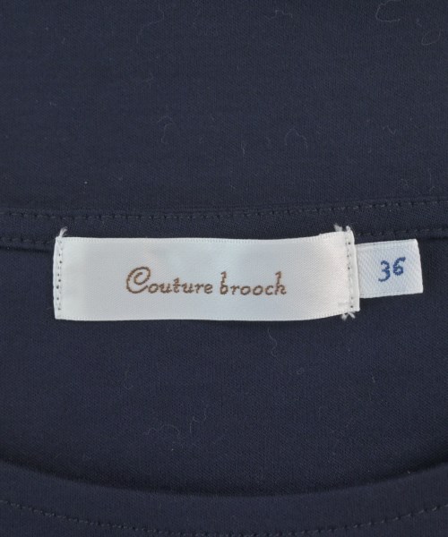 Couture brooch（クチュールブローチ）Tシャツ・カットソー 紺 サイズ:36(S位) レディース/2200614645088