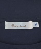 Couture brooch（クチュールブローチ）Tシャツ・カットソー 紺 サイズ:36(S位) レディース/2200614645088