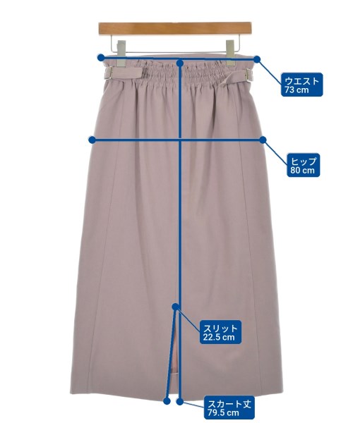 Couture brooch（クチュールブローチ）ロング・マキシ丈スカート ピンク サイズ:40(M位) レディース/2200618024063