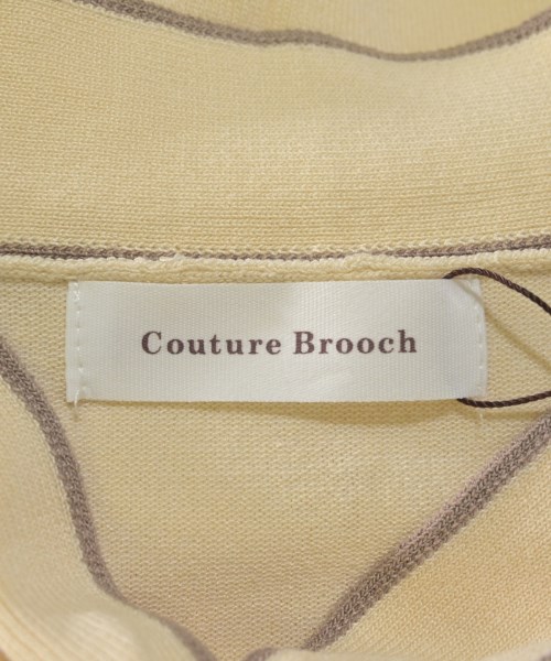 Couture brooch（クチュールブローチ）ニット・セーター ベージュ サイズ:38(M位) レディース/2200609172049