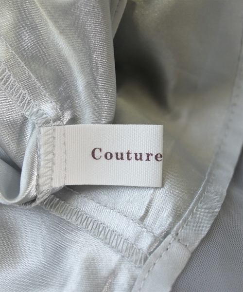 Couture brooch（クチュールブローチ）ひざ丈スカート グレー サイズ:38(M位) レディース/2200609339053
