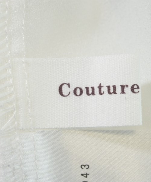 Couture brooch（クチュールブローチ）ブラウス 白 サイズ:38(M位) レディース/2200610706097