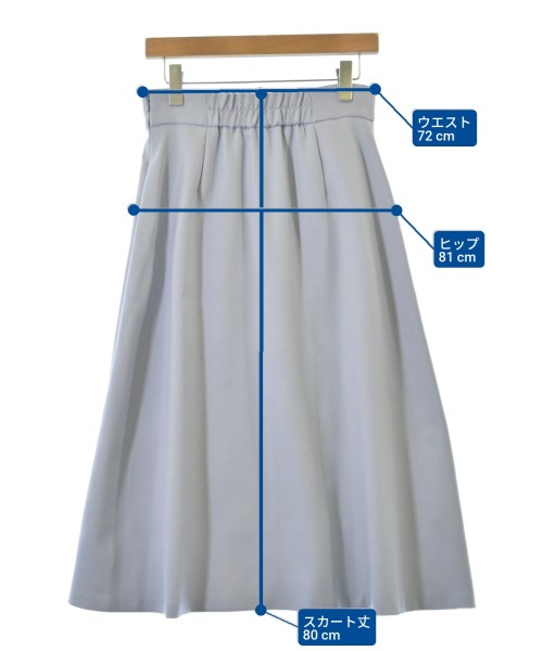 Couture brooch（クチュールブローチ）ロング・マキシ丈スカート 青 サイズ:-(L位) レディース/2200612819030