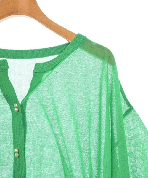 Couture brooch（クチュールブローチ）カーディガン 緑 サイズ:F レディース/2200605058026