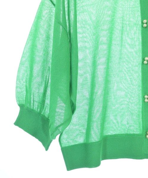 Couture brooch（クチュールブローチ）カーディガン 緑 サイズ:F レディース/2200605058026