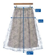 Couture brooch（クチュールブローチ）ロング・マキシ丈スカート 紫 サイズ:40(M位) レディース/2200603720109