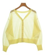 Couture brooch（クチュールブローチ）カーディガン 黄 サイズ:38(M位) レディース/2200599965072