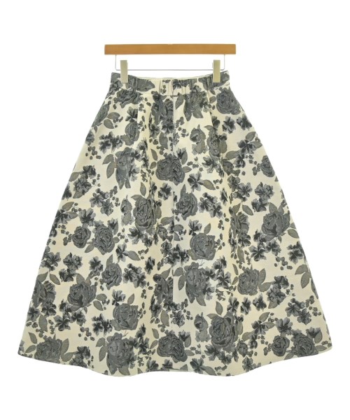 Couture brooch（クチュールブローチ）ロング・マキシ丈スカート 白 サイズ:38(M位) レディース/2200672857027