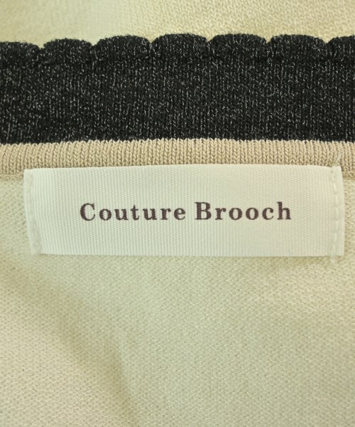 Couture brooch（クチュールブローチ）カーディガン 白 サイズ:42(L位) レディース/2200675367028