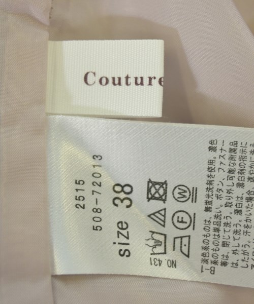 Couture brooch（クチュールブローチ）ロング・マキシ丈スカート ピンク サイズ:38(M位) レディース/2200682070126