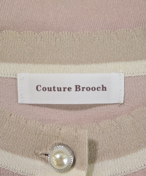 Couture brooch（クチュールブローチ）カーディガン ピンク サイズ:38(M位) レディース/2200686936015
