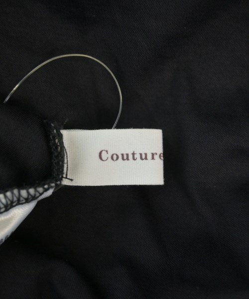Couture brooch（クチュールブローチ）Tシャツ・カットソー 黒 サイズ:42(L位) レディース/2200693630043