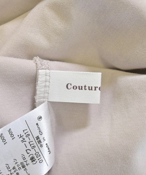 Couture brooch（クチュールブローチ）Tシャツ・カットソー ピンク サイズ:38(M位) レディース/2200699192019