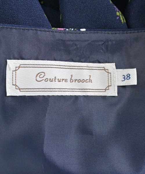 Couture brooch（クチュールブローチ）ワンピース 紺 サイズ:38(M位) レディース/2200695144036