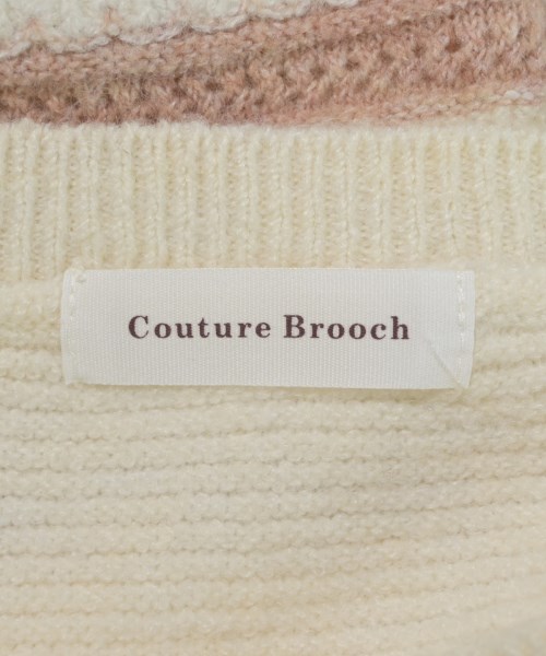 Couture brooch（クチュールブローチ）ニット・セーター 白 サイズ:38(M位) レディース/2200695144043