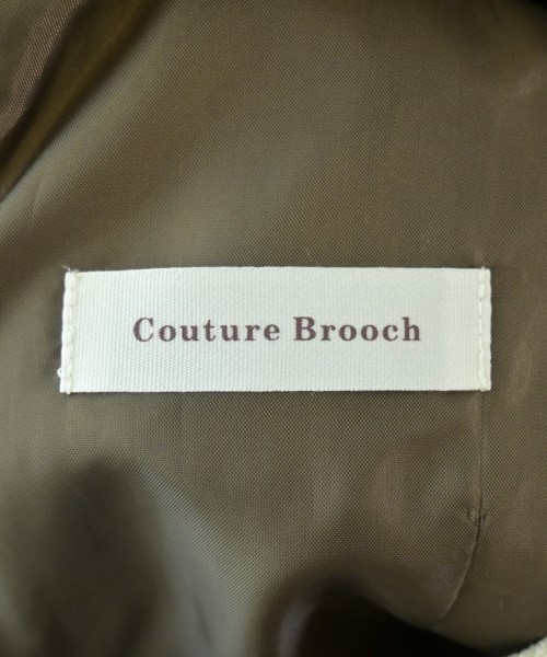 Couture brooch（クチュールブローチ）ワンピース 茶 サイズ:38(M位) レディース/2200695144050