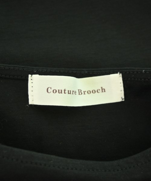 Couture brooch（クチュールブローチ）Tシャツ・カットソー 黒 サイズ:38(M位) レディース/2200699569057