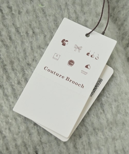 Couture brooch（クチュールブローチ）マフラー グレー サイズ:- レディース/2200644937566