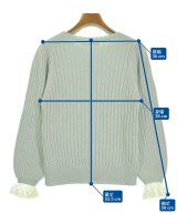 Couture brooch（クチュールブローチ）ニット・セーター 青 サイズ:38(M位) レディース/2200656047024