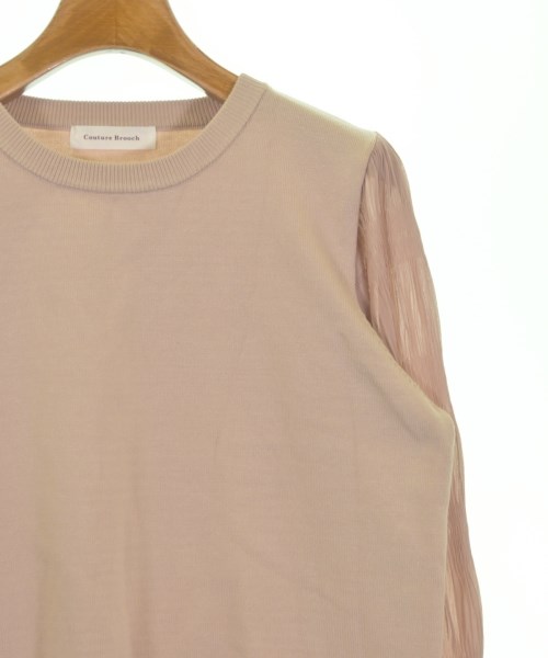 Couture brooch（クチュールブローチ）ニット・セーター ピンク サイズ:38(M位) レディース/2200656991051