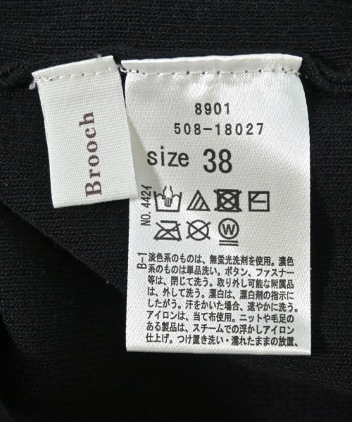 Couture brooch（クチュールブローチ）ニット・セーター 黒 サイズ:38(M位) レディース/2200688842154
