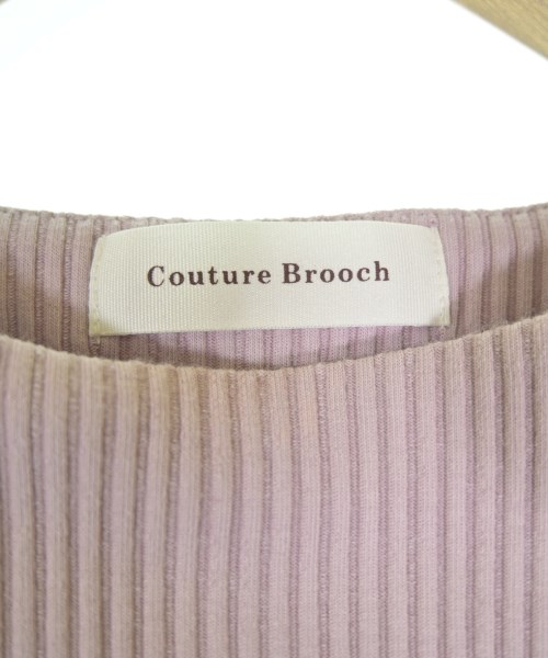 Couture brooch（クチュールブローチ）ニット・セーター 紫 サイズ:38(M位) レディース/2200713239027