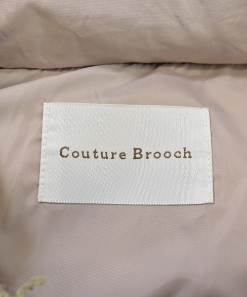 Couture brooch（クチュールブローチ）ダウンコート ピンク サイズ:38(M位) レディース/2200623974025
