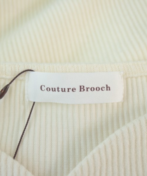 Couture brooch（クチュールブローチ）ニット・セーター 白 サイズ:38(M位) レディース/2200623974162
