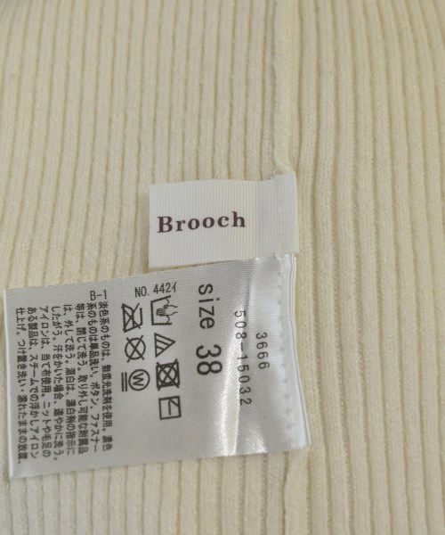 Couture brooch（クチュールブローチ）ニット・セーター 白 サイズ:38(M位) レディース/2200647787076