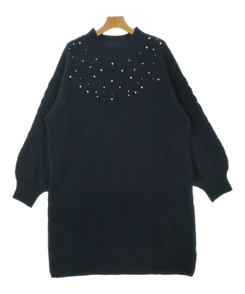 Couture brooch(クチュールブローチ)ワンピース 紺 サイズ:42(L位)/2200638428049