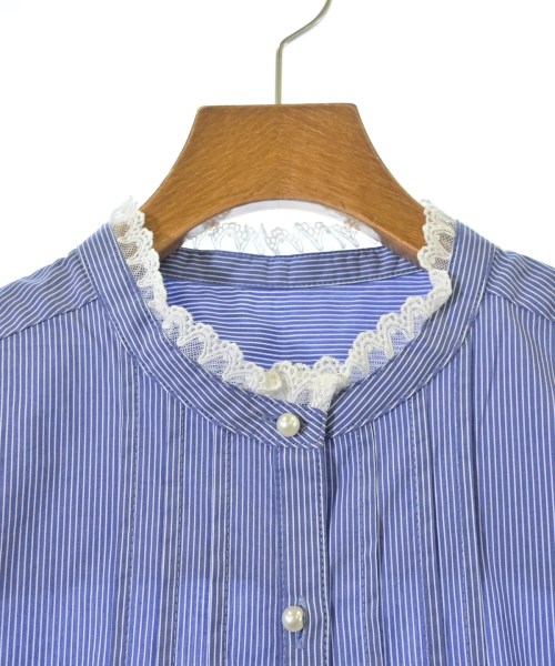 Couture brooch（クチュールブローチ）カジュアルシャツ 青 サイズ:38(M位) レディース/2200640612160