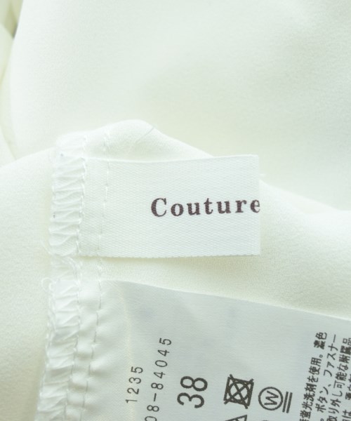 Couture brooch（クチュールブローチ）カジュアルシャツ 白 サイズ:38(M位) レディース/2200642404084