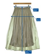 Couture brooch（クチュールブローチ）ロング・マキシ丈スカート カーキ サイズ:38(M位) レディース/2200659303028