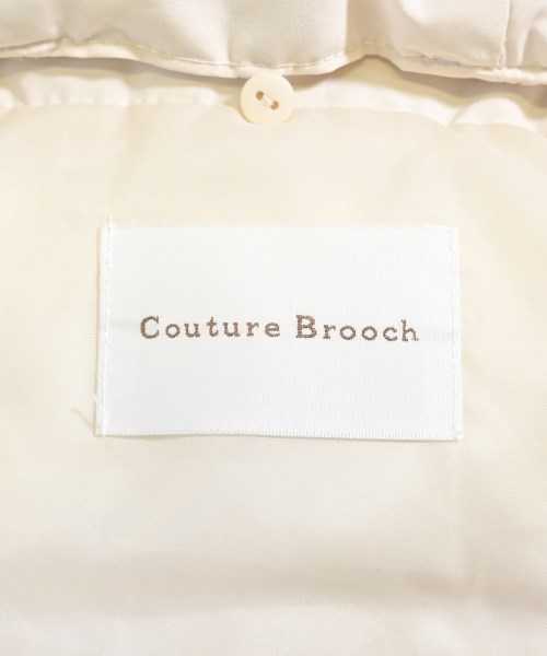 Couture brooch（クチュールブローチ）ダウンジャケット/ダウンベスト 白 サイズ:42(L位) レディース/2200662480013