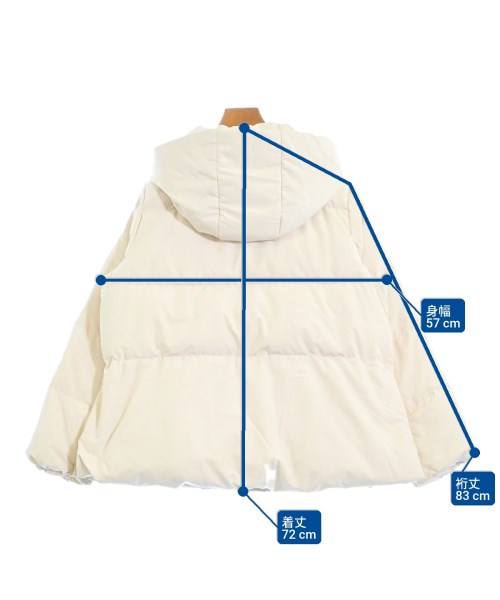 Couture brooch（クチュールブローチ）ダウンジャケット/ダウンベスト 白 サイズ:42(L位) レディース/2200662480013