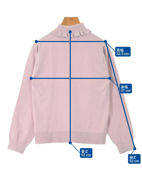 Couture brooch（クチュールブローチ）ニット・セーター ピンク サイズ:38(M位) レディース/2200662677024